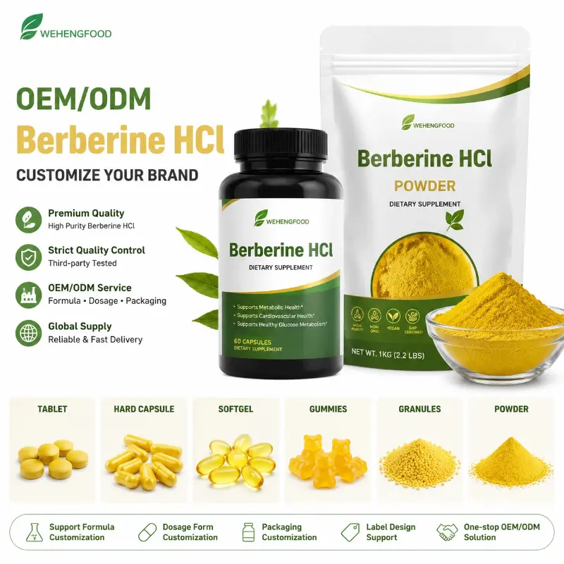 Berberine Hydrochloride OEM